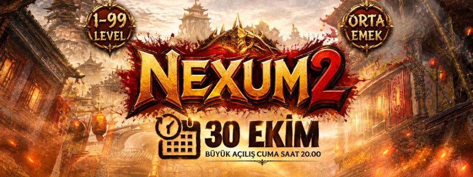 Nexum2 - Metin2 PVP Sunucu Bannerı
