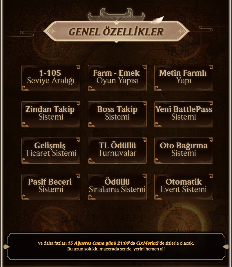 Cixmt2 1-105 Farm Emek Server ekran görüntüsü 3