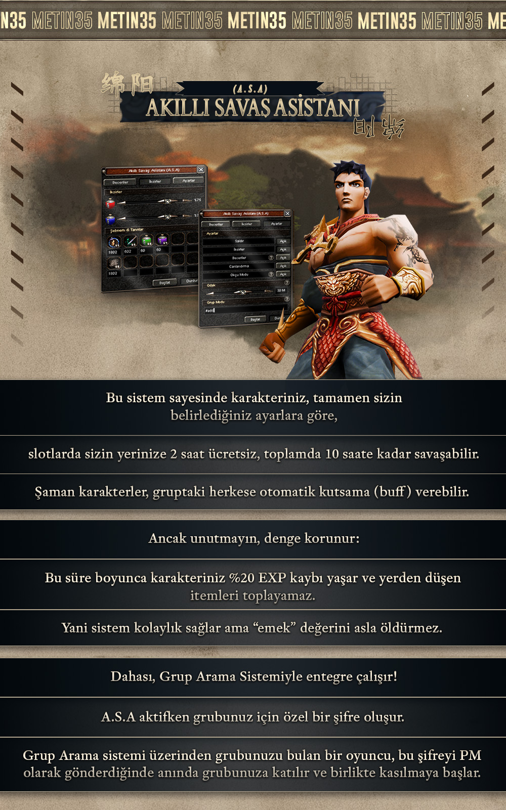 Metin35 Büyük Açılış 9 Ocak 2026