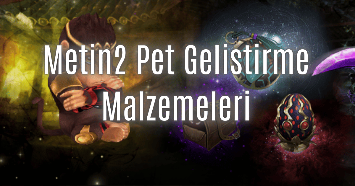 Metin2 Pet Gelistirme Malzemeleri ve Evrim Rehberi