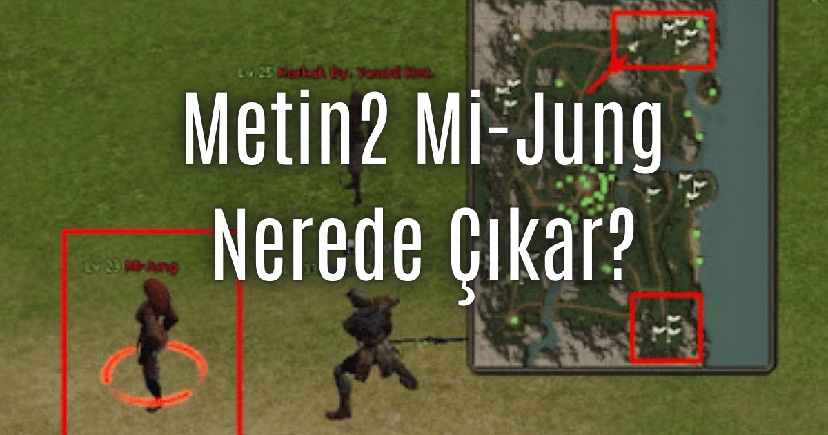Metin2 Mi-Jung Nerede Çıkar? Harita Yerleri 2025 Rehberi