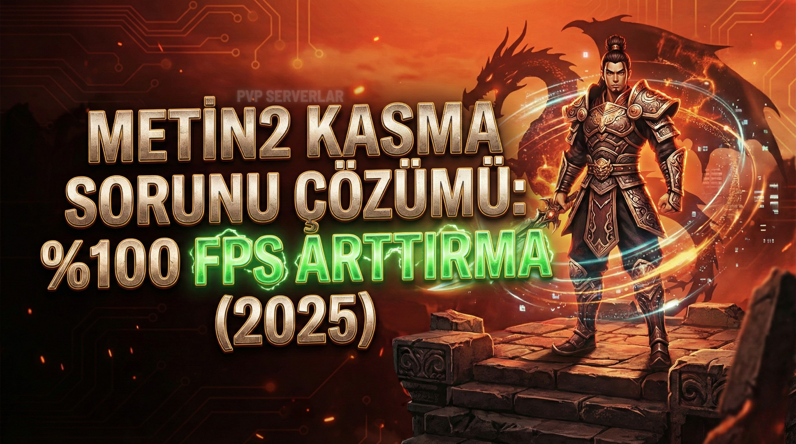 Metin2 Kasma Sorunu Çözümü: %100 FPS Arttırma (2025)