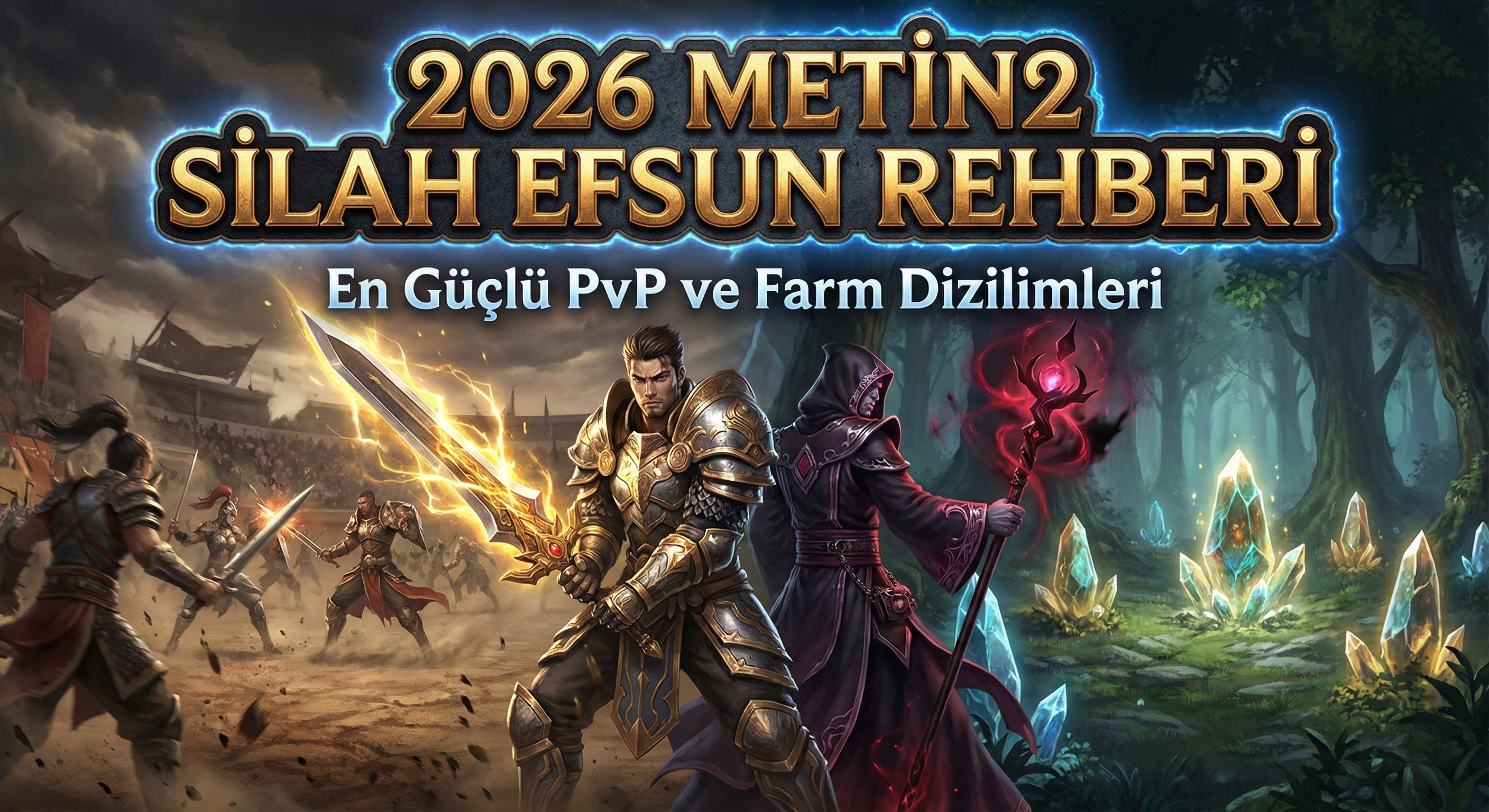 2026 Metin2 Silah Efsun Rehberi: PvP ve Farm İçin En Güçlü Dizilimler