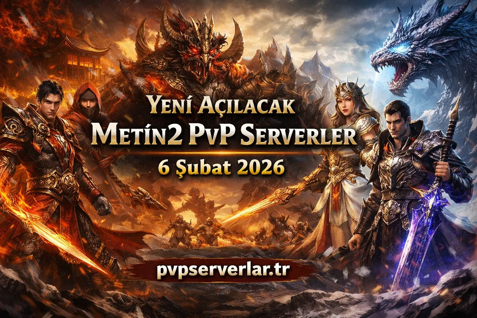 Yeni Açılacak Metin2 Pvp Serverler (6 Şubat 2026)