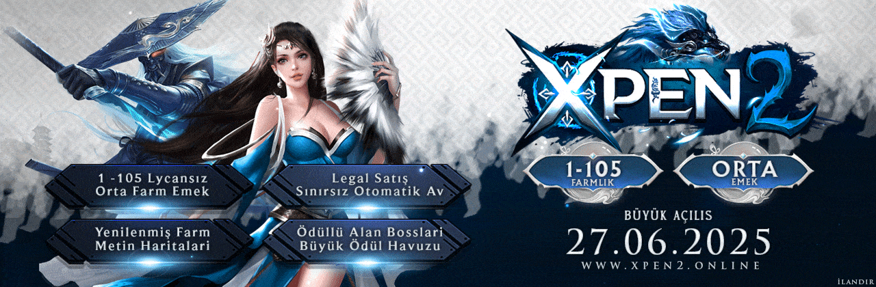 XPen2 - Metin2 Özel Sunucu XPen2 - Metin2 PVP Sunucu Bannerı