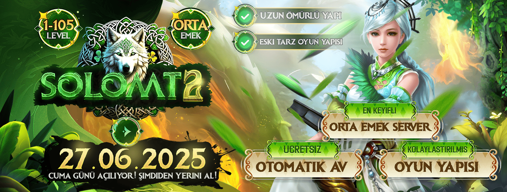SoloMt2 - Metin2 Özel Sunucu SoloMt2 - Metin2 PVP Sunucu Bannerı