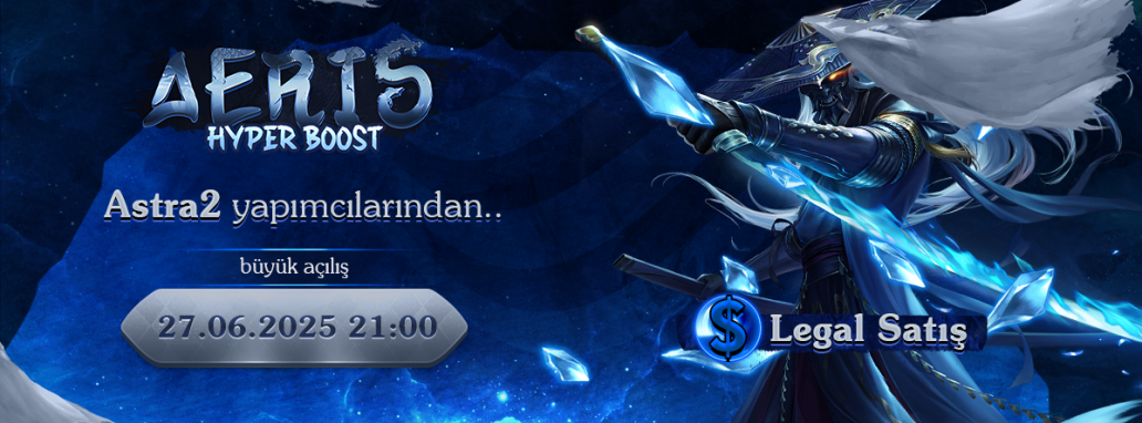 Aeris2 - Metin2 Özel Sunucu Aeris2 - Metin2 PVP Sunucu Bannerı