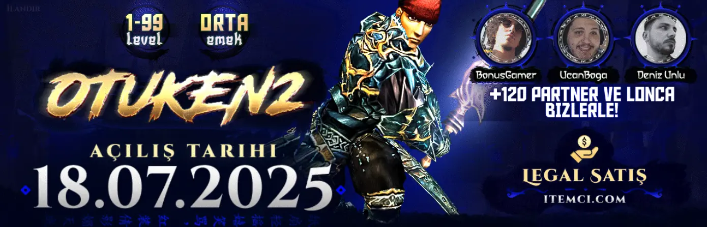 ÖtükenMt2 - Metin2 Özel Sunucu ÖtükenMt2 - Metin2 PVP Sunucu Bannerı