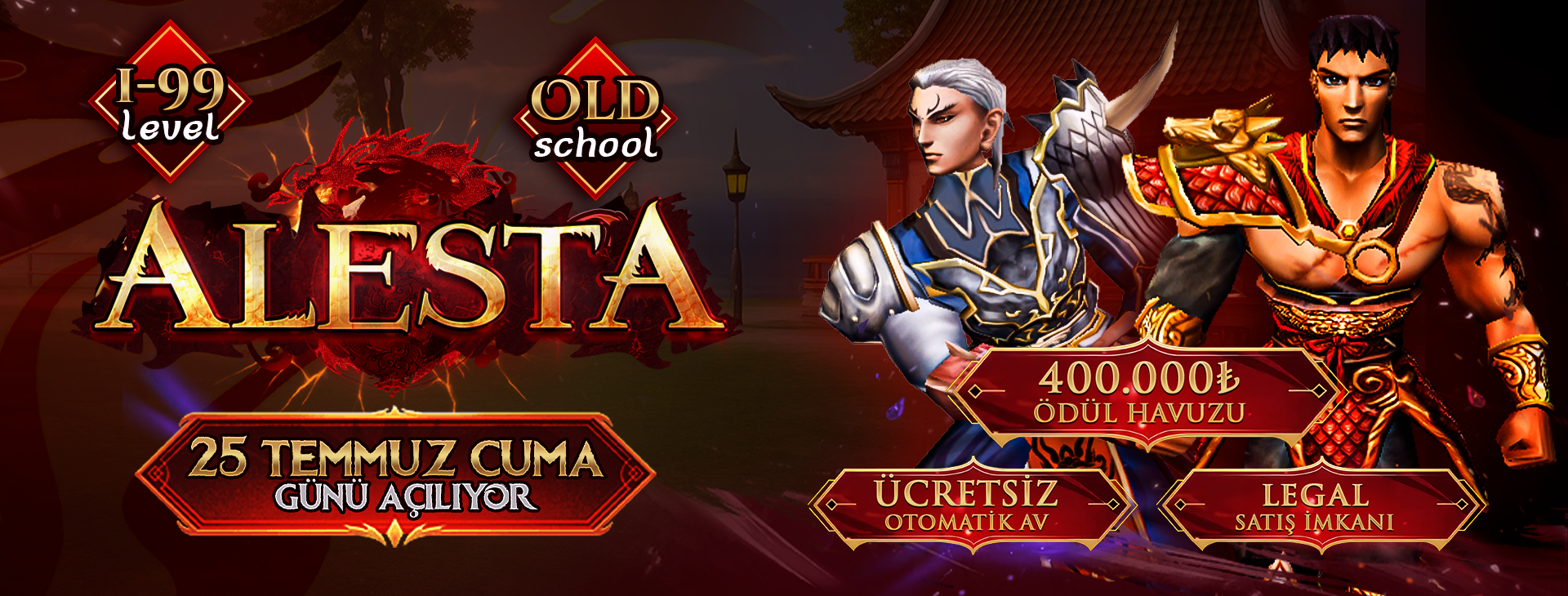 AlestaMt2 - Metin2 Özel Sunucu AlestaMt2 - Metin2 PVP Sunucu Bannerı