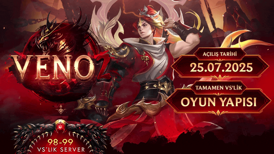 VenoMt2 - Metin2 Özel Sunucu VenoMt2 - Metin2 PVP Sunucu Bannerı