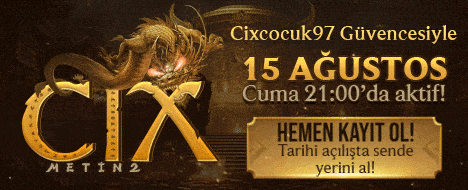 Cixmt2 1-105 Farm Emek Server - Metin2 Özel Sunucu Cixmt2 1-105 Farm Emek Server - Metin2 PVP Sunucu Bannerı