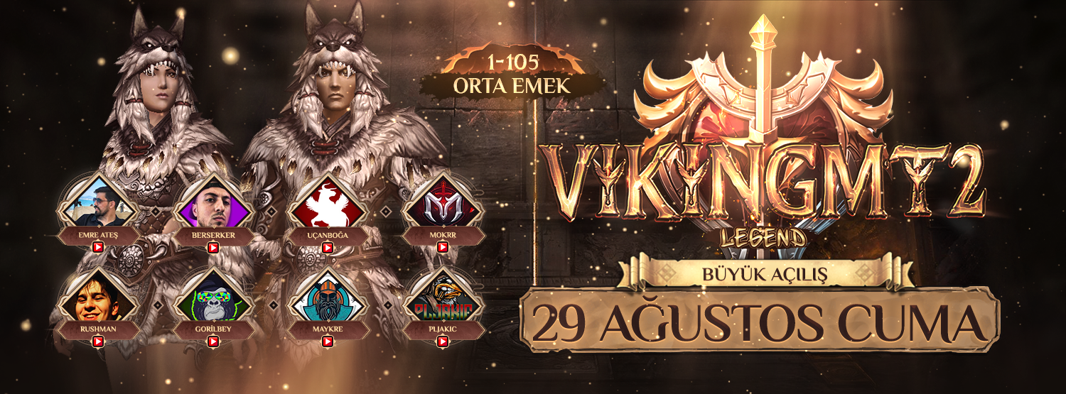 VikingMT2 1-105 Orta Emek Yapısı - Metin2 Özel Sunucu VikingMT2 1-105 Orta Emek Yapısı - Metin2 PVP Sunucu Bannerı