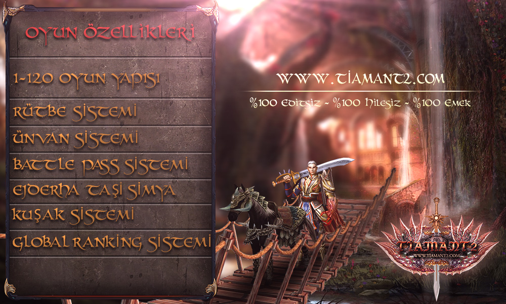 Tiamant2 1-120 Orta Emek Server - Metin2 Özel Sunucu Tiamant2 1-120 Orta Emek Server - Metin2 PVP Sunucu Bannerı