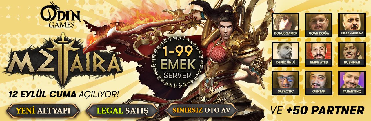 M2Taira Mt2 12 Eylül Cuma - Metin2 Özel Sunucu M2Taira Mt2 12 Eylül Cuma - Metin2 PVP Sunucu Bannerı