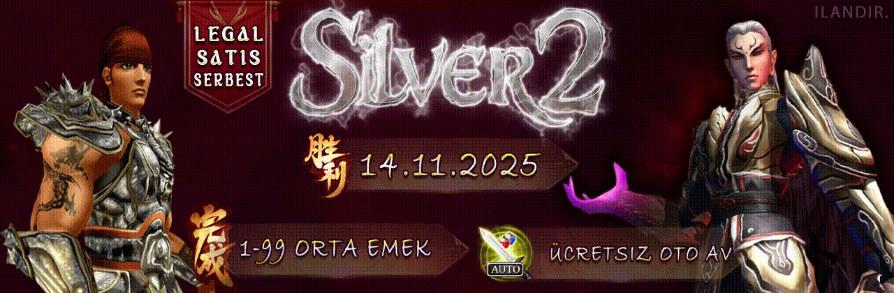 Silver2 1-99 Orta Emek 14 Kasımda sizlerle - Metin2 Özel Sunucu Silver2 1-99 Orta Emek 14 Kasımda sizlerle - Metin2 PVP Sunucu Bannerı