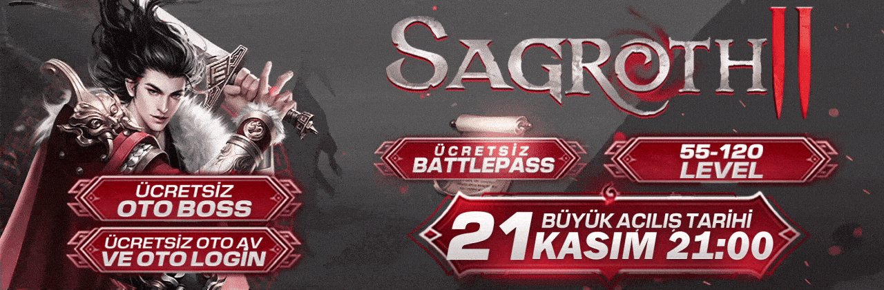 Sagroth2 55-120 Farm emek yapısıyla 21 Kasımda sizlerle - Metin2 Özel Sunucu Sagroth2 55-120 Farm emek yapısıyla 21 Kasımda sizlerle - Metin2 PVP Sunucu Bannerı