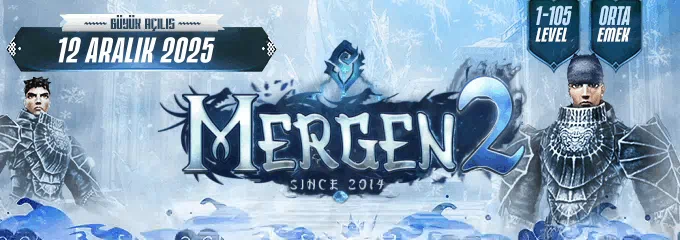 Mergen2 (1-105) Orta Emek Server - 12 Aralık Açılıyor! - Metin2 Özel Sunucu Mergen2 (1-105) Orta Emek Server - 12 Aralık Açılıyor! - Metin2 PVP Sunucu Bannerı