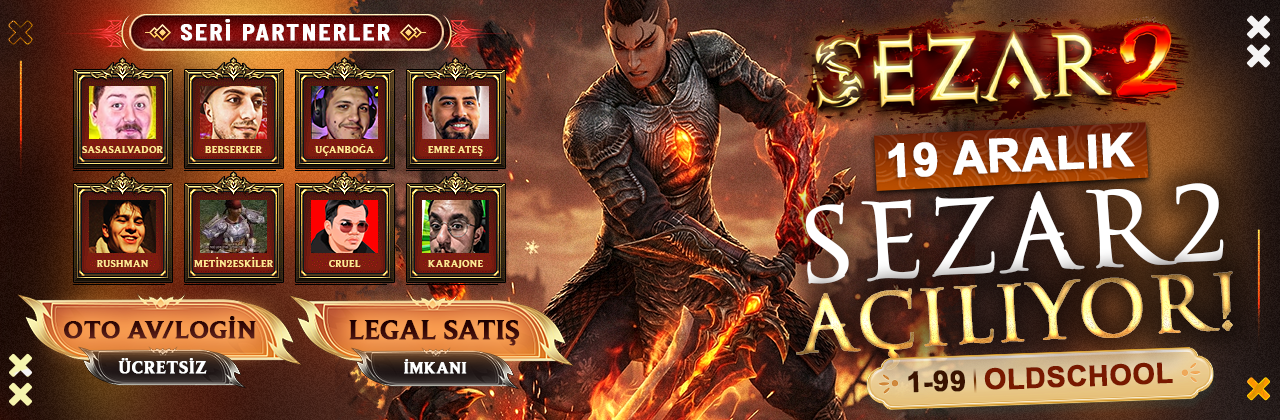 Sezar2 Winter Sezonu Emek Server - 19 Aralık Cuma Açılıyor - Metin2 Özel Sunucu Sezar2 Winter Sezonu Emek Server - 19 Aralık Cuma Açılıyor - Metin2 PVP Sunucu Bannerı