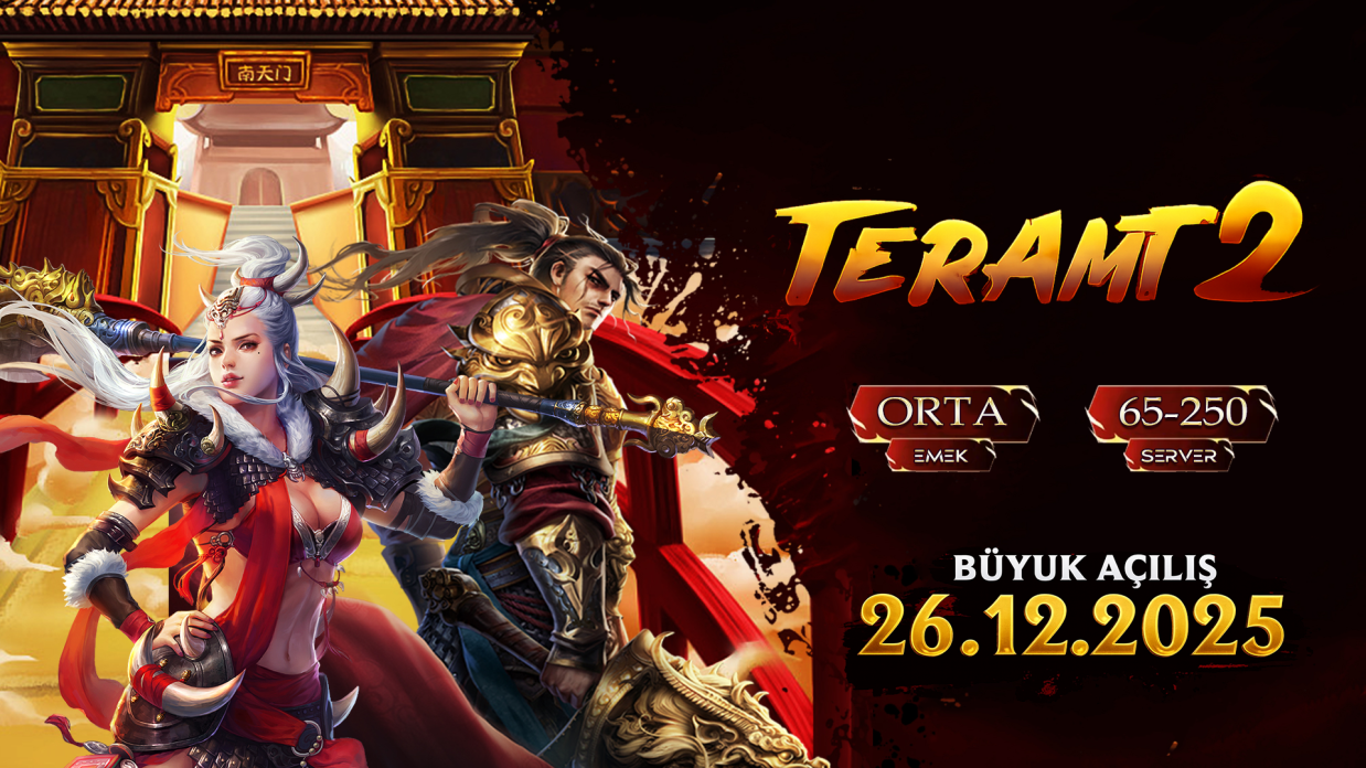 TeraMT2 65-250 Orta Emek Server - 26 Aralık Cuma Açılıyor - Metin2 Özel Sunucu TeraMT2 65-250 Orta Emek Server - 26 Aralık Cuma Açılıyor - Metin2 PVP Sunucu Bannerı