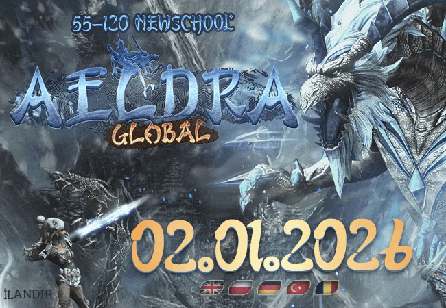 Aeldra2 Global | 55-120 Orta Emek | 26 Aralık 2025 - Metin2 Özel Sunucu Aeldra2 Global | 55-120 Orta Emek | 26 Aralık 2025 - Metin2 PVP Sunucu Bannerı