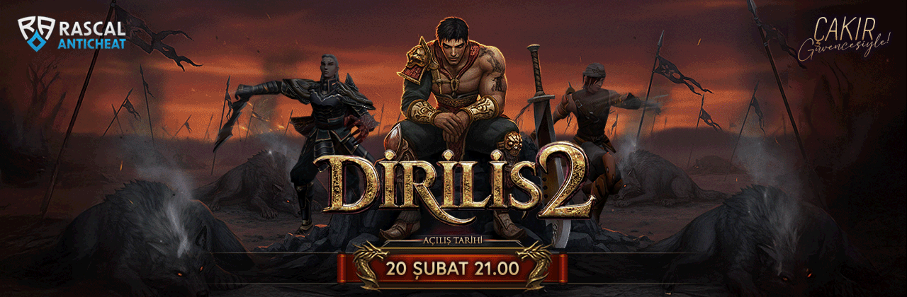 Diriliş Mt2 1-99 Legal Satışlı Dolunay Kdp Düşürmeli Emek P - Metin2 PVP Sunucu Bannerı