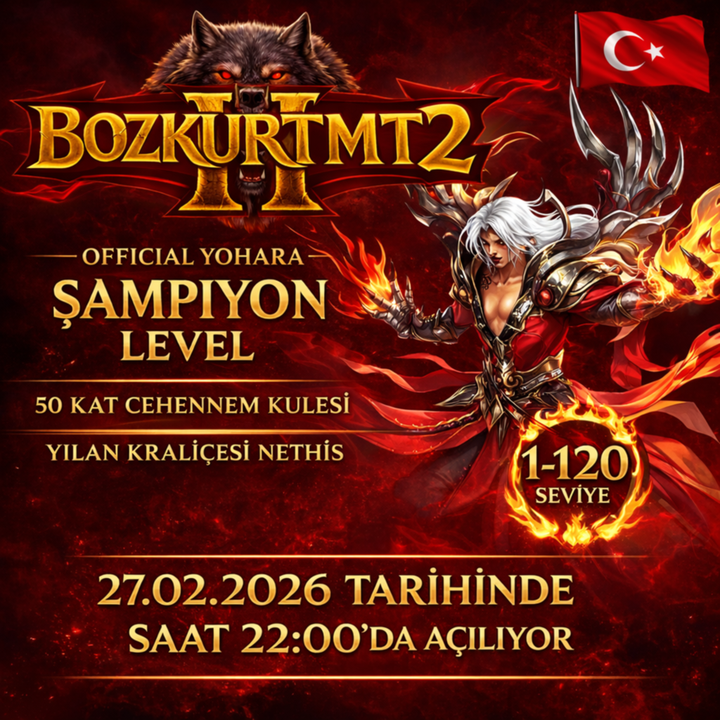 bozkurtmt2 - Metin2 Özel Sunucu bozkurtmt2 - Metin2 PVP Sunucu Bannerı