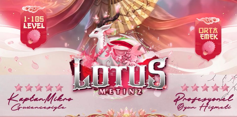 Lotus Mt2 1-105 Sınırsız Oto Avlı Orta Emek P2W Karşıtı Pvp Server - Metin2 Özel Sunucu Lotus Mt2 1-105 Sınırsız Oto Avlı Orta Emek P2W Karşıtı Pvp Server - Metin2 PVP Sunucu Bannerı