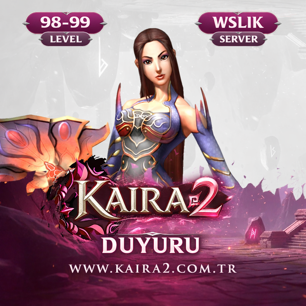 Kaira2 WSLİK - Metin2 Özel Sunucu Kaira2 WSLİK - Metin2 PVP Sunucu Bannerı