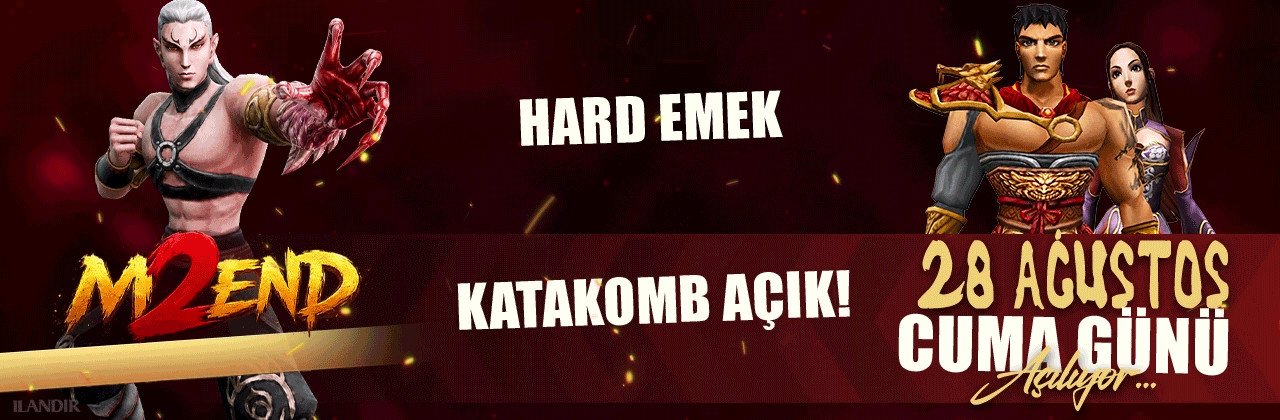 M2End 1-99 Hard Emek – Hard Emeğin Son Kalesi, Global Dil Desteği End Kutsaması Denge İncisi ve 42 Sabit Efsun ile Metin2 PvP Server - Metin2 PVP Sunucu Bannerı