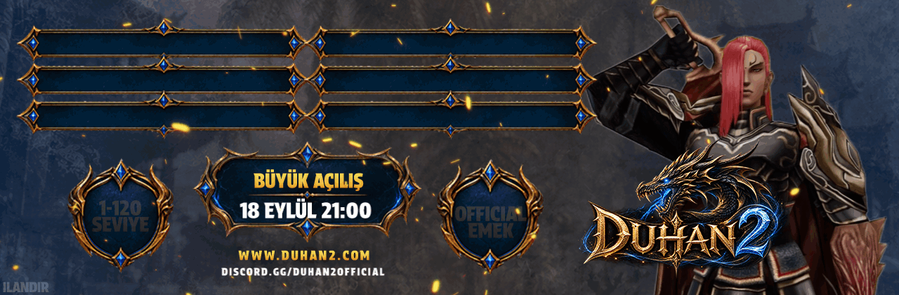 Duhan2 1-120 Official Emek – Ücretsiz Oto Av + Balık Botu + Battlepass + Buff NPC, 22 Zindan, TL Ödüllü WS + Katıl-Kazan Lonca Turnuvaları, Legal Pazar ile Metin2 PvP Server - Metin2 PVP Sunucu Bannerı
