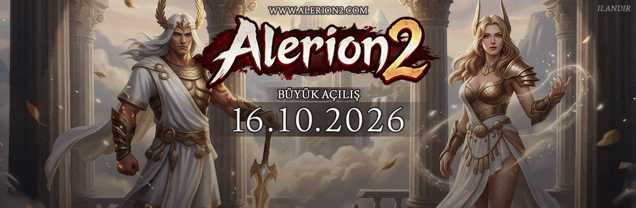 Alerion MT2 | 120+Yohara · 225K TL · Oto Av · 34 Sistem - Metin2 PVP Sunucu Bannerı